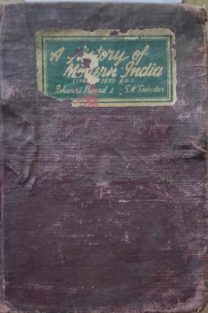 A history of modern India (1740-1950 A.D.)