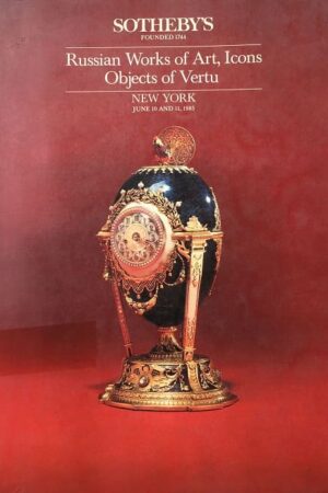 Russian Works of Art, Icons Objects of Vertu New York