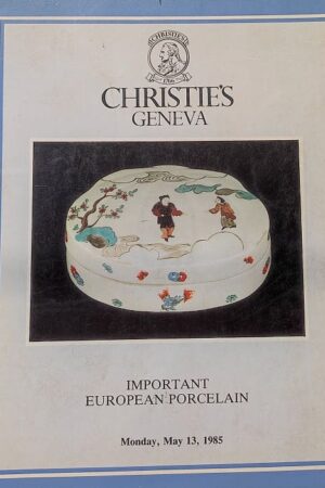 Christie's Geneva Important European Porcelain