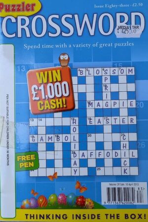 Crossword Spend time with a Variety of Great Puzzles