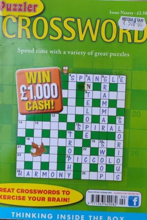 Crossword Spend time with a Variety of Great Puzzles