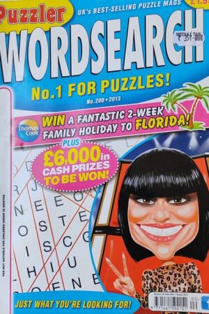 Wordsearch No. 1 For Puzzles!