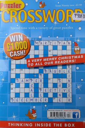 Crossword Spend time with a Variety of Great Puzzles