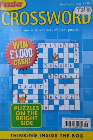 Crossword Spend time with a Variety of Great Puzzles