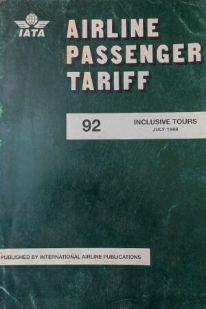 Airline Passenger Tariff 92 Inclusive Tours
