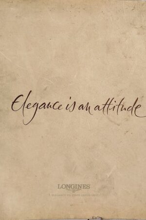 Elegance is an Attitude