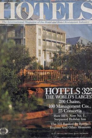 HOTELS The International Magazine of the Hotel and Hotel Restaurant Industry