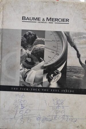 Baume & Mercier Geneve 1830  The Tick-Tock you Feel Inside