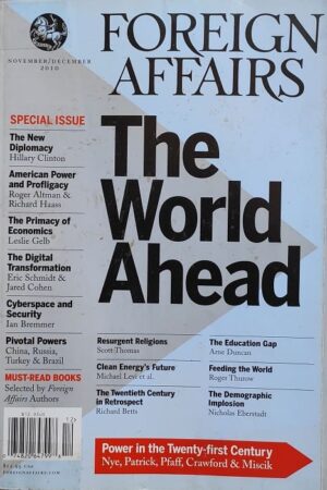 Foreign Affairs The World Ahead