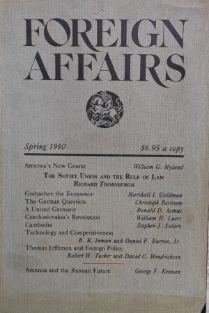 Foreign Affairs Spring 1990