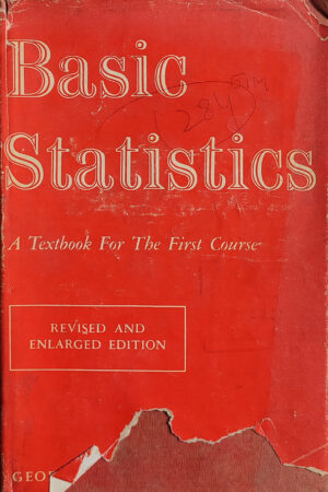 BASIC STATISTICS A TEXTBook FOR THE FIRST COURSE