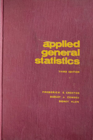 Applied General Statistics