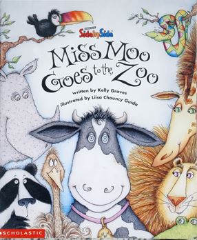 Miss Moo Goes The zoo