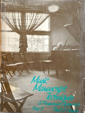 Music Manuscript Techniques A Programmed Approach