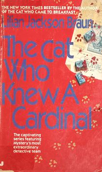 The Cat Who Knew A Cardinal