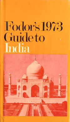 Fodor's 1973 guide to India