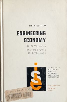 Engineering Economy