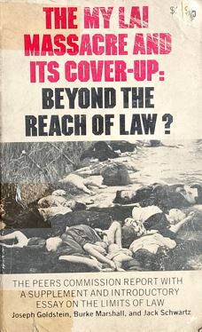 The My Lai Amssacre And Its Cover-Up : Beyond The Reach Of Law