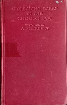Misleading Cases In The Common Law