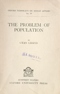 The Problem Of Population